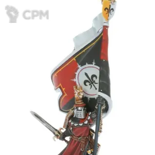 Описание картинки Battle Standard Bearer Mounted and on Foot от 3Д-Печка по цене 1 200руб | Свободный Рынок Миниатюр - СРМ