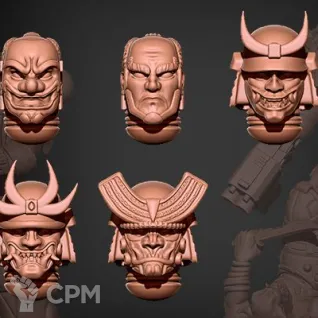 Описание картинки Samurai Destroyers от 3Д-Печка по цене 1 100руб | Свободный Рынок Миниатюр - СРМ