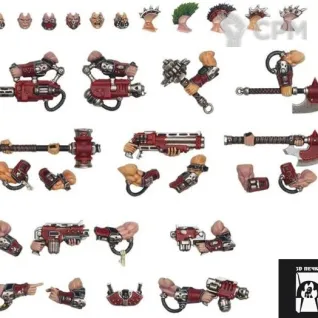 Описание картинки Goliath Weapons &amp; Upgrades от 3Д-Печка по цене 700руб | Свободный Рынок Миниатюр - СРМ