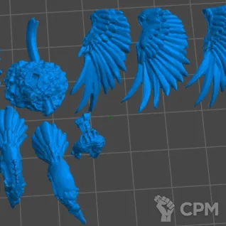 Описание картинки Sheen Birds от 3Д-Печка по цене 200руб | Свободный Рынок Миниатюр - СРМ