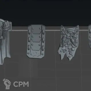 Описание картинки Набедренные повязки 2(loincloth set 2) от Северная печать по цене 20руб | Свободный Рынок Миниатюр - СРМ
