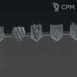 Описание картинки Нагруднные щитки ( shields pads) от Северная печать по цене 50руб | Свободный Рынок Миниатюр - СРМ