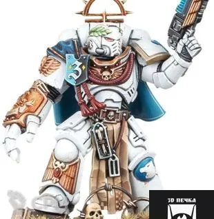 Описание картинки Captain Messinius от 3Д-Печка по цене 300руб | Свободный Рынок Миниатюр - СРМ