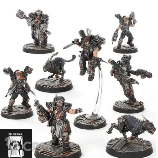 Описание картинки Orlock Master and Wreckers от 3Д-Печка по цене 1 000руб | Свободный Рынок Миниатюр - СРМ