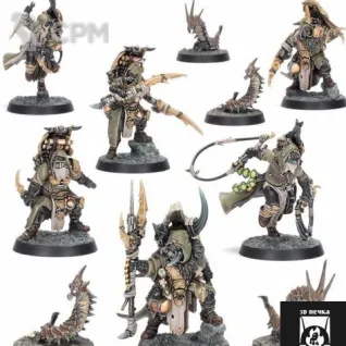 Описание картинки Sha’dar hunters and Arthromite Spinewyrms от 3Д-Печка по цене 1 000руб | Свободный Рынок Миниатюр - СРМ