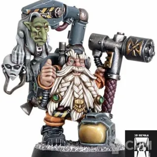 Описание картинки White Dwarf от 3Д-Печка по цене 300руб | Свободный Рынок Миниатюр - СРМ