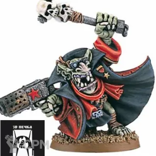 Описание картинки Red Gobbo от 3Д-Печка по цене 200руб | Свободный Рынок Миниатюр - СРМ