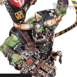 Описание картинки Armageddon Warboss от 3Д-Печка по цене 400руб | Свободный Рынок Миниатюр - СРМ