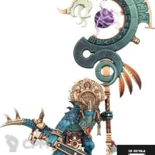 Описание картинки Saurus Astrolith Bearer от 3Д-Печка по цене 400руб | Свободный Рынок Миниатюр - СРМ