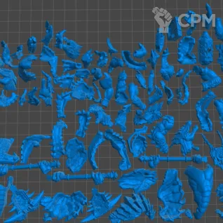 Описание картинки Kroxigor / Kroxigor Warspawned от 3Д-Печка по цене 1 500руб | Свободный Рынок Миниатюр - СРМ