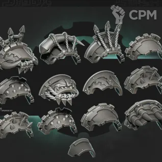 Описание картинки Carcharodon upgrade kit от 3Д-Печка по цене 1 000руб | Свободный Рынок Миниатюр - СРМ