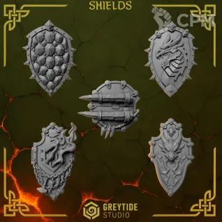 Описание картинки Salamanders Upgrade Kit. Anvil Wardens Pack 1 от 3Д-Печка по цене 3 000руб | Свободный Рынок Миниатюр - СРМ