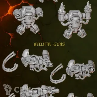 Описание картинки Salamanders Upgrade Kit. Anvil Wardens Pack 2 от 3Д-Печка по цене 3 500руб | Свободный Рынок Миниатюр - СРМ