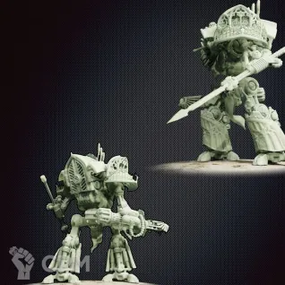 Описание картинки Nundam Adepta Sororitas imperial knight от 3Д-Печка по цене 3 500руб | Свободный Рынок Миниатюр - СРМ