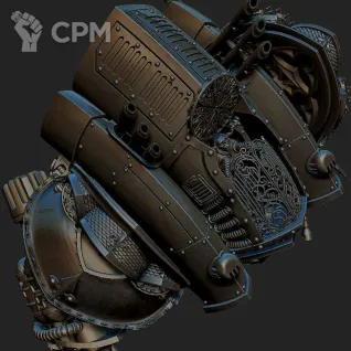 Описание картинки Nundam Adepta Sororitas imperial knight от 3Д-Печка по цене 3 500руб | Свободный Рынок Миниатюр - СРМ