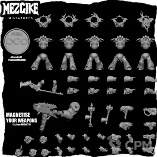 Описание картинки Hulkencarne Warriors от 3Д-Печка по цене 1 200руб | Свободный Рынок Миниатюр - СРМ