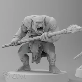 Описание картинки Savage Orks (Spear) от 3Д-Печка по цене 200руб | Свободный Рынок Миниатюр - СРМ
