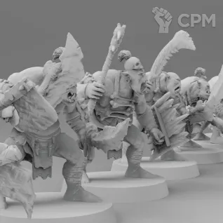 Описание картинки Savage Orks (Sword) от 3Д-Печка по цене 200руб | Свободный Рынок Миниатюр - СРМ