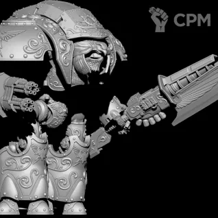Описание картинки Knight Valerius от 3Д-Печка по цене 3 500руб | Свободный Рынок Миниатюр - СРМ