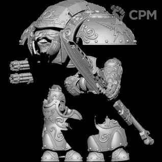 Описание картинки Knight Valerius от 3Д-Печка по цене 3 500руб | Свободный Рынок Миниатюр - СРМ