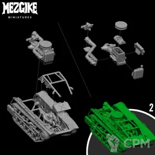 Описание картинки Mad Mez Buggy - Da Screw Farmer от 3Д-Печка по цене 2 300руб | Свободный Рынок Миниатюр - СРМ