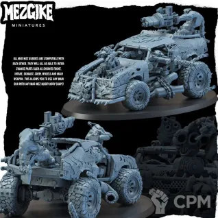 Описание картинки Mad Mez Buggy - Da Intercepta от 3Д-Печка по цене 2 200руб | Свободный Рынок Миниатюр - СРМ