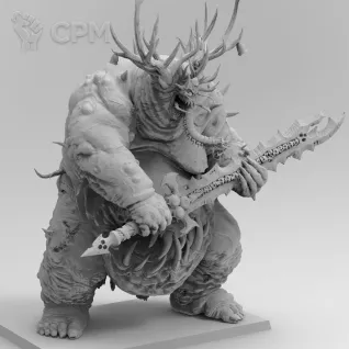 Описание картинки Great Unclean One от 3Д-Печка по цене 2 500руб | Свободный Рынок Миниатюр - СРМ