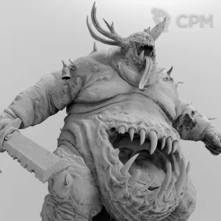 Описание картинки Great Unclean One от 3Д-Печка по цене 2 500руб | Свободный Рынок Миниатюр - СРМ