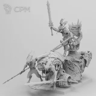 Описание картинки Blood Throne of Khorne от 3Д-Печка по цене 1 500руб | Свободный Рынок Миниатюр - СРМ
