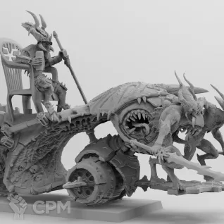 Описание картинки Blood Throne of Khorne (очень чиловый) от 3Д-Печка по цене 1 500руб | Свободный Рынок Миниатюр - СРМ