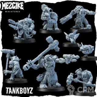 Описание картинки Tankboyz mob от 3Д-Печка по цене 1 400руб | Свободный Рынок Миниатюр - СРМ