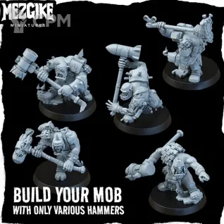 Описание картинки Tankboyz mob от 3Д-Печка по цене 1 400руб | Свободный Рынок Миниатюр - СРМ