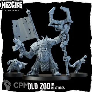 Описание картинки Old Zod, runt master от 3Д-Печка по цене 400руб | Свободный Рынок Миниатюр - СРМ