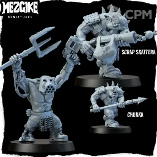 Описание картинки Savage orc boyz mob от 3Д-Печка по цене 1 500руб | Свободный Рынок Миниатюр - СРМ