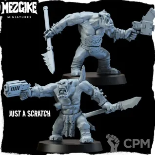 Описание картинки Savage orc boyz mob от 3Д-Печка по цене 1 500руб | Свободный Рынок Миниатюр - СРМ