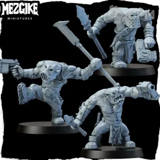 Описание картинки Savage orc boyz mob от 3Д-Печка по цене 1 500руб | Свободный Рынок Миниатюр - СРМ