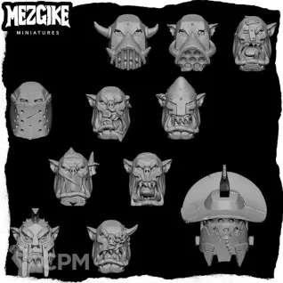 Описание картинки Savage orc boyz mob от 3Д-Печка по цене 1 500руб | Свободный Рынок Миниатюр - СРМ
