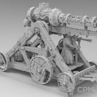 Описание картинки Warplightning Cannon от 3Д-Печка по цене 1 500руб | Свободный Рынок Миниатюр - СРМ