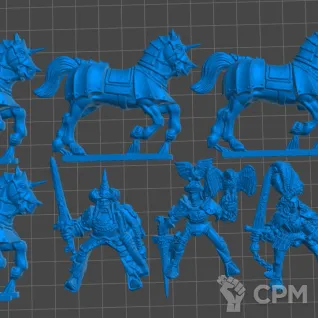 Описание картинки Empire - 5Ed - The Elector Counts от 3Д-Печка по цене 700руб | Свободный Рынок Миниатюр - СРМ