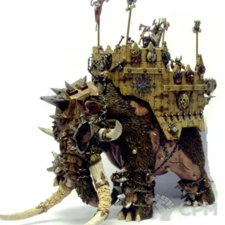 Описание картинки Chaos War Mammoth (скан) от 3Д-Печка по цене 3 500руб | Свободный Рынок Миниатюр - СРМ
