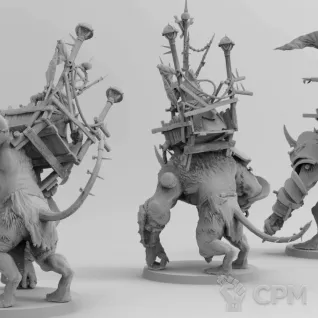Описание картинки Skaven Warlords от 3Д-Печка по цене 1 500руб | Свободный Рынок Миниатюр - СРМ