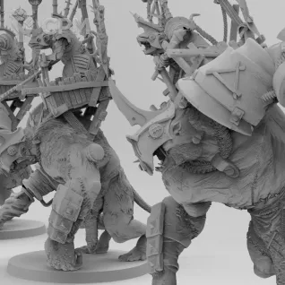 Описание картинки Skaven Warlords от 3Д-Печка по цене 1 500руб | Свободный Рынок Миниатюр - СРМ