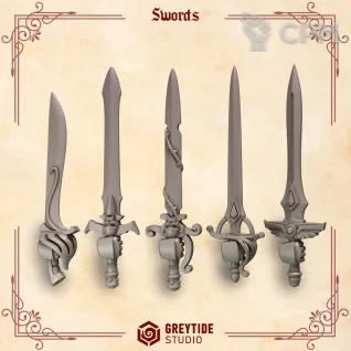 Описание картинки Crimson Lords: Sword от 3Д-Печка по цене 250руб | Свободный Рынок Миниатюр - СРМ