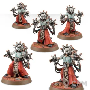 Описание картинки Corpuscarii / Fulgurite Electro-Priests от 3Д-Печка по цене 800руб | Свободный Рынок Миниатюр - СРМ