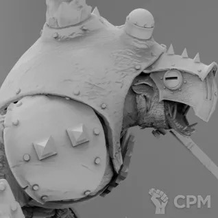 Описание картинки Armored Rat Ogres от 3Д-Печка по цене 600руб | Свободный Рынок Миниатюр - СРМ