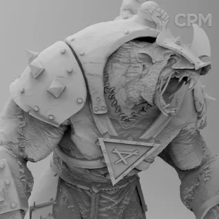 Описание картинки Armored Rat Ogres от 3Д-Печка по цене 600руб | Свободный Рынок Миниатюр - СРМ