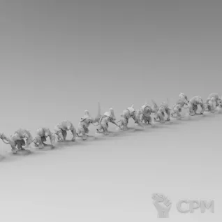 Описание картинки Rat Ogres от 3Д-Печка по цене 600руб | Свободный Рынок Миниатюр - СРМ