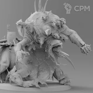 Описание картинки Hell Pit Abomination от 3Д-Печка по цене 2 000руб | Свободный Рынок Миниатюр - СРМ