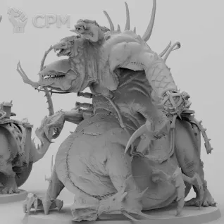 Описание картинки Hell Pit Abomination от 3Д-Печка по цене 2 000руб | Свободный Рынок Миниатюр - СРМ