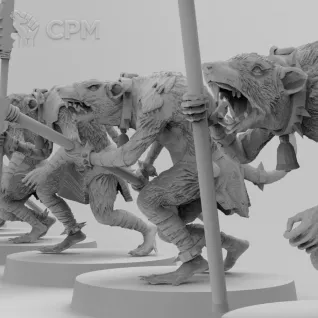 Описание картинки Skavenslaves от 3Д-Печка по цене 120руб | Свободный Рынок Миниатюр - СРМ